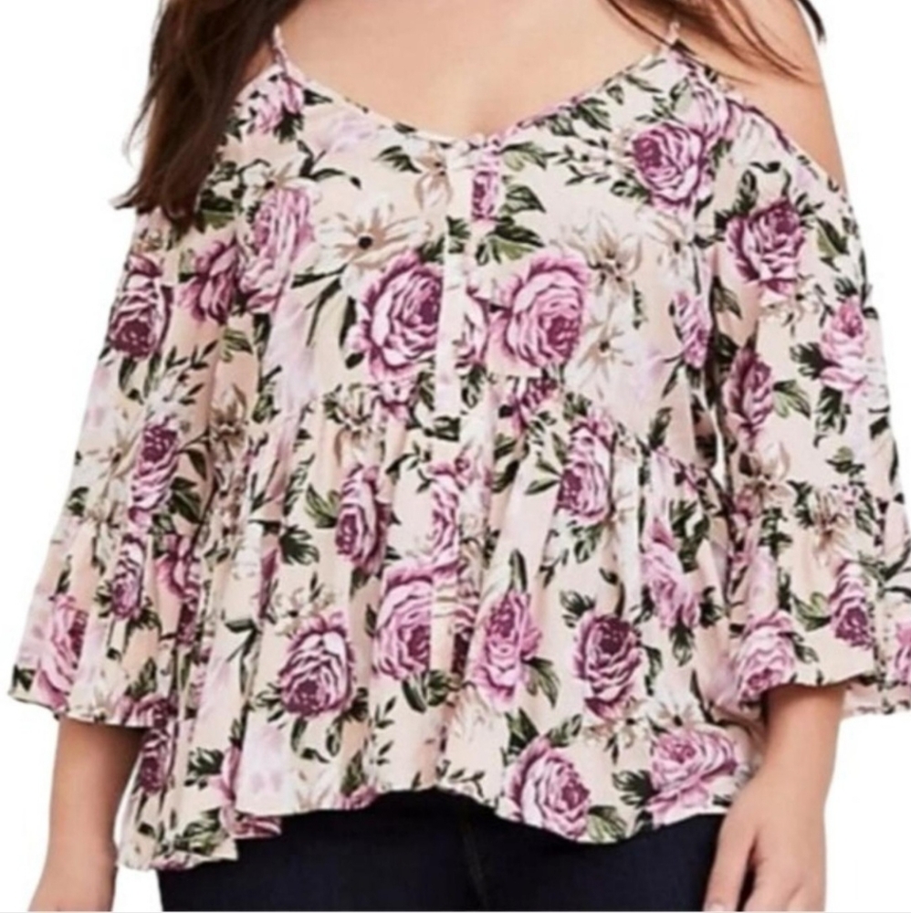 Torrid cold shoulder top